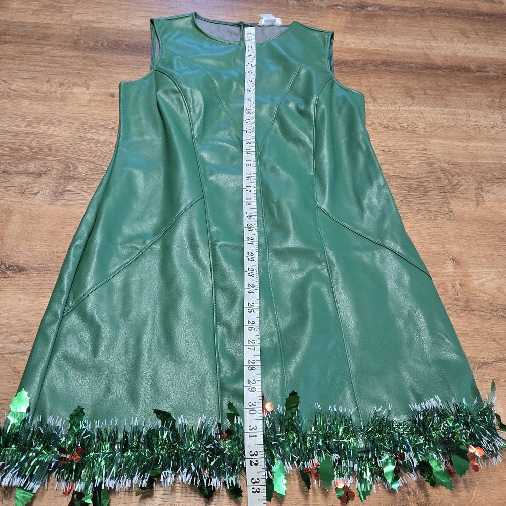 Green Sleeveless Midi Sheath Dress - Picture 2 of 5